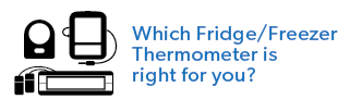ThermoWorks- Fridge or Freezer Thermometer – The Happy Cook