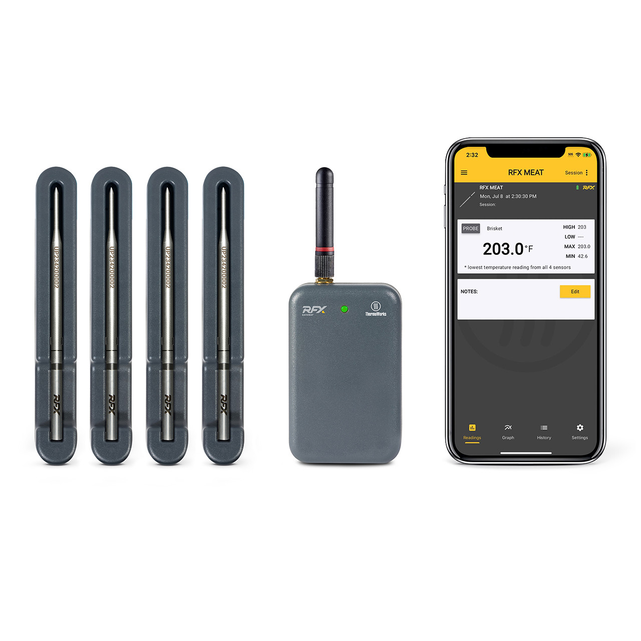 RFX™ Wireless Probe Starter Kit - ThermoWorks